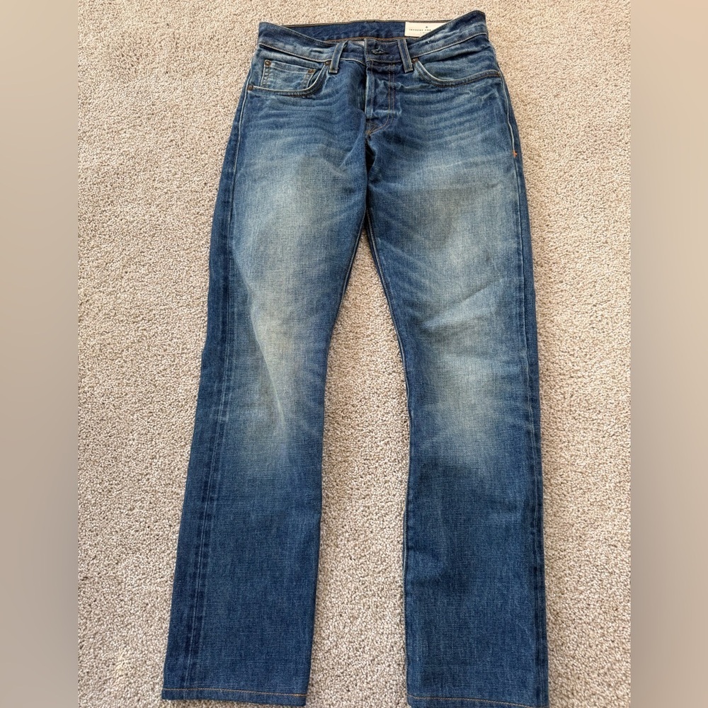 Imogene Willie Barton medium wash jeans size 27x29